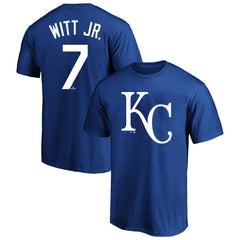 Royal Bobby Witt Jr. Kansas City Royals Fanatics Big & Tall Player Name & Number T-Shirt