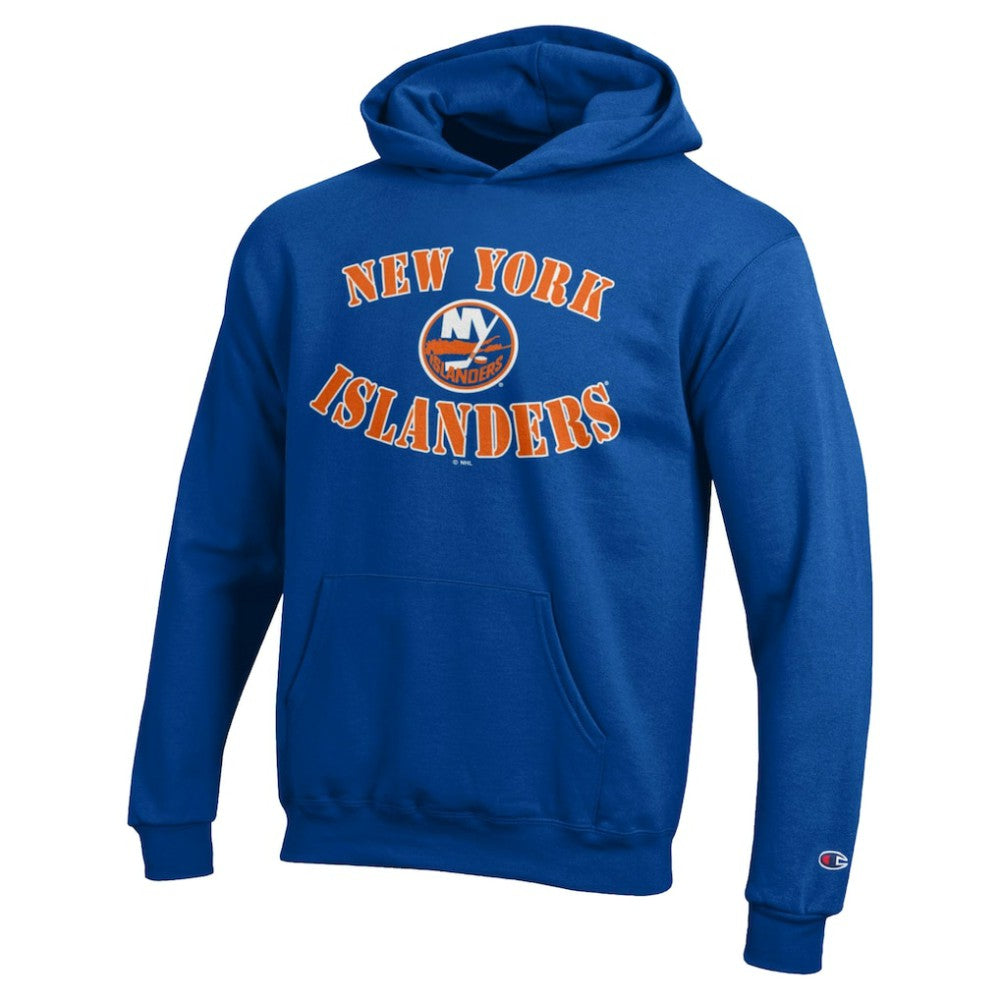 NHL New York Islanders Champion Youth Fleece Powerblend Hoodie