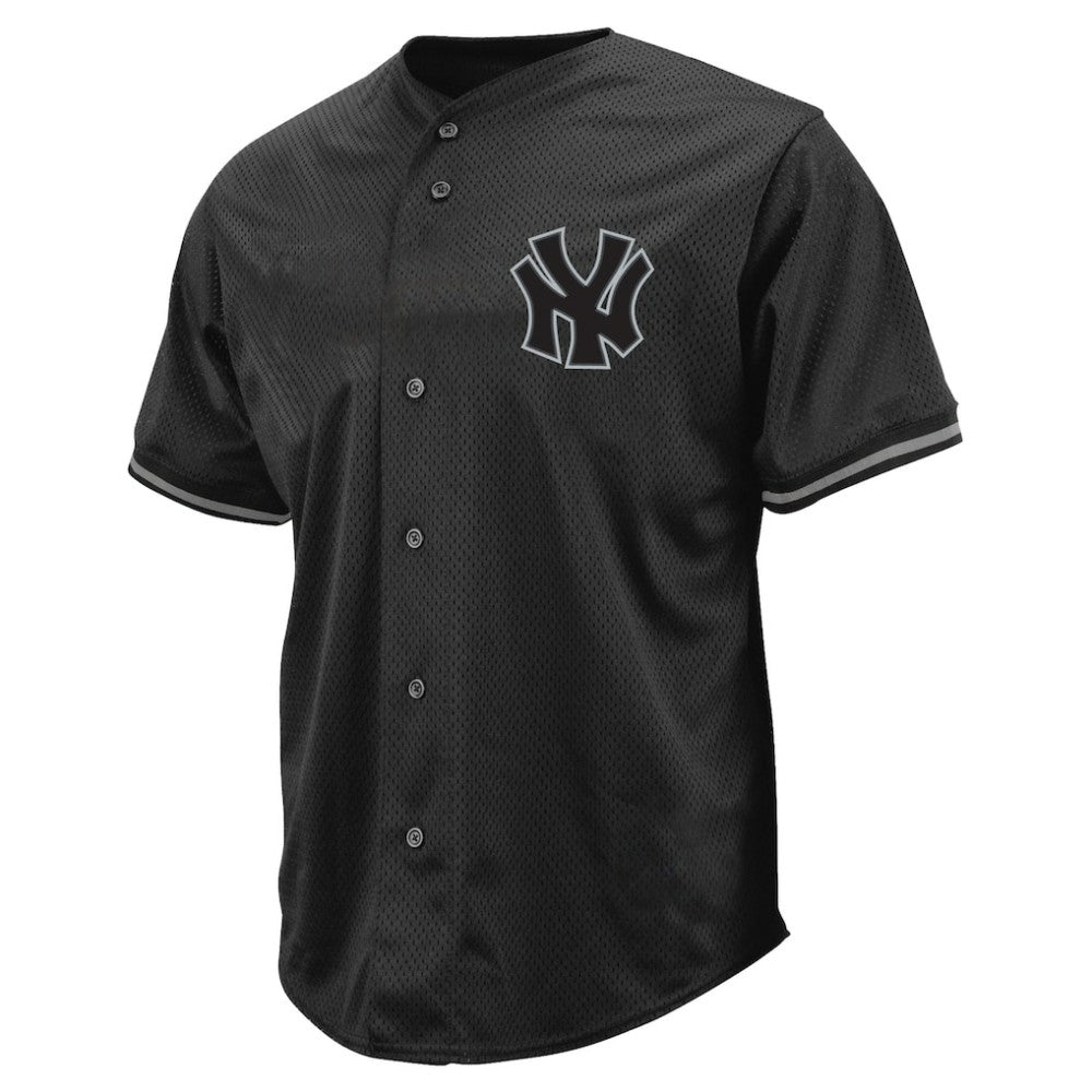 Black New York Yankees Profile Big & Tall Pop Fashion Jersey