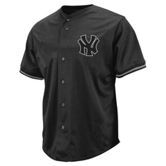 Black New York Yankees Profile Big & Tall Pop Fashion Jersey