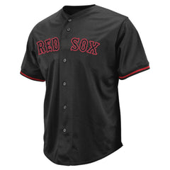 Black Boston Red Sox Profile Big & Tall Pop Fashion Jersey