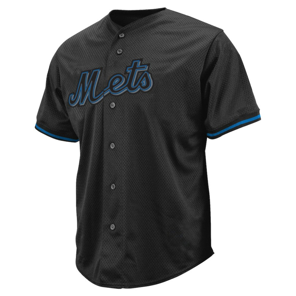Black Juan Soto New York Mets Profile Big & Tall Pop Fashion Jersey