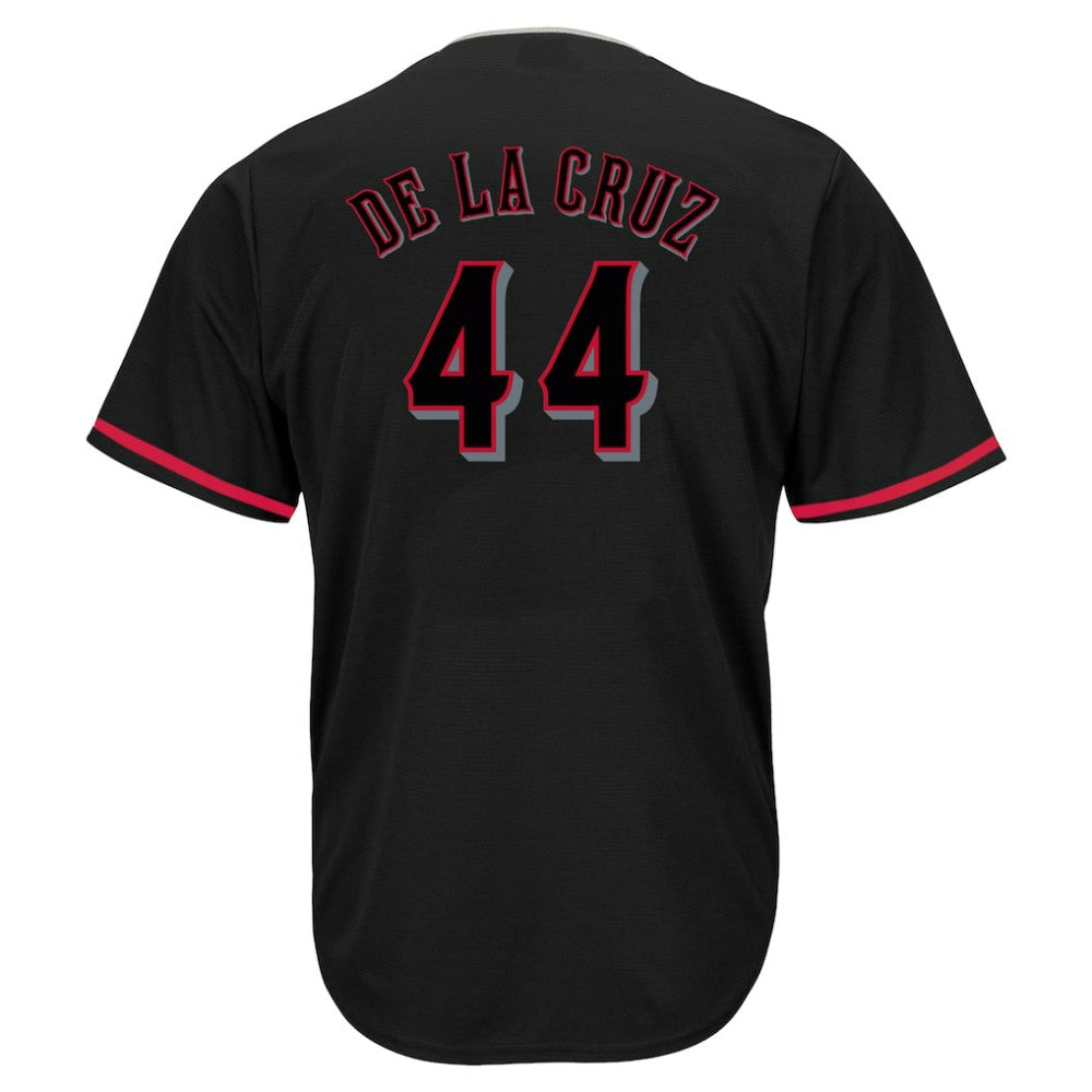 Black Elly De La Cruz Cincinnati Reds Profile Big & Tall Pop Fashion Jersey