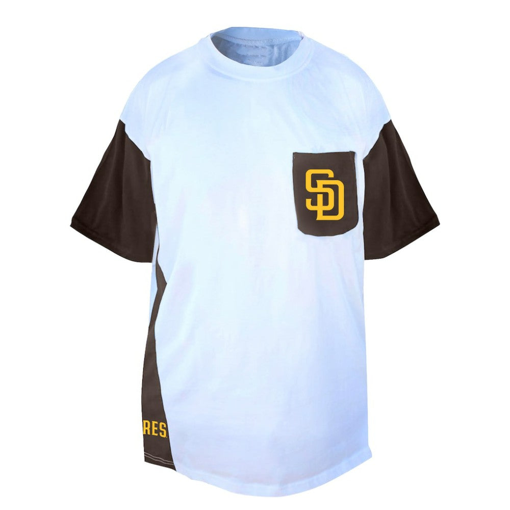White/Brown Fernando Tatis Jr. San Diego Padres Profile Big & Tall Player Name & Number T-Shirt