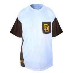 White/Brown Fernando Tatis Jr. San Diego Padres Profile Big & Tall Player Name & Number T-Shirt