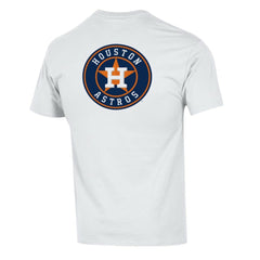 White Houston Astros Champion 3-Hit Jersey T-Shirt