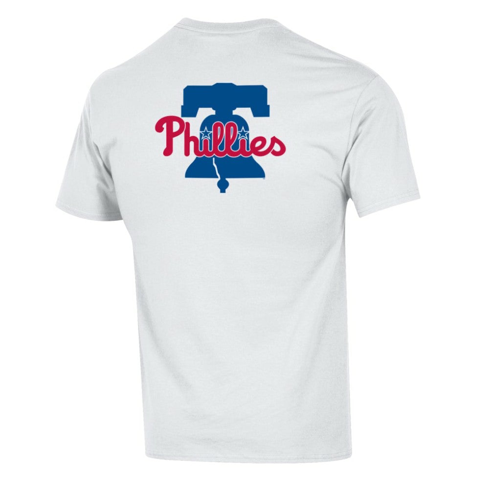 White Philadelphia Phillies Champion 3-Hit Jersey T-Shirt
