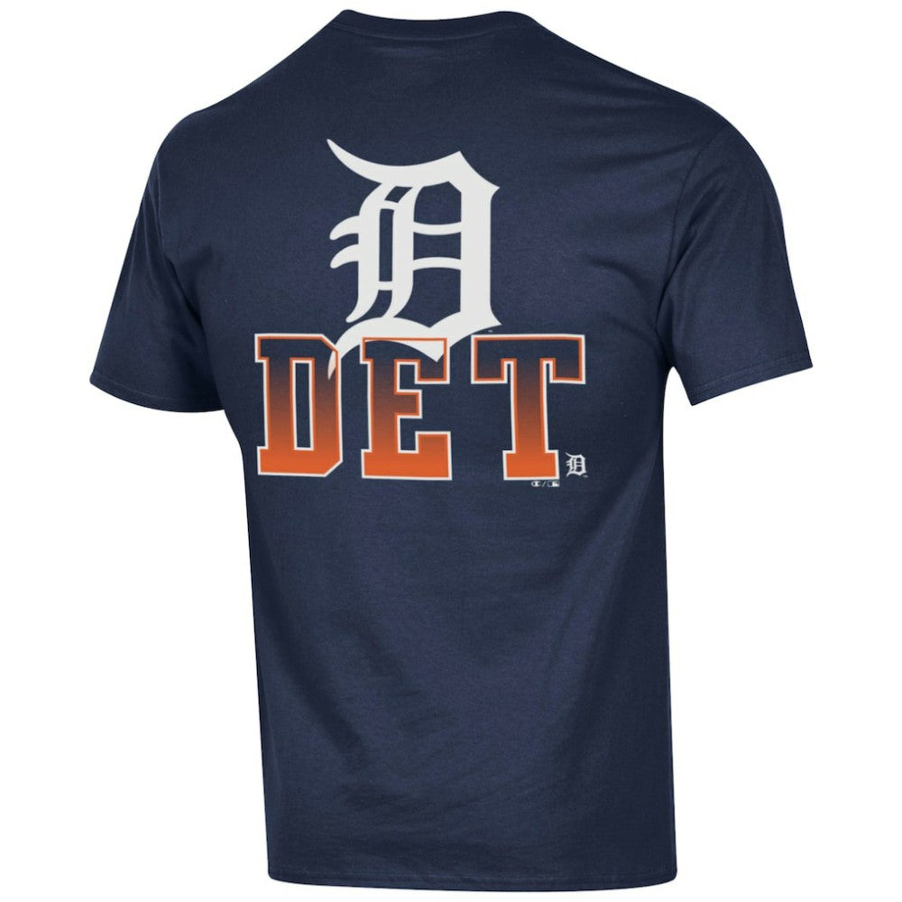Navy Detroit Tigers Champion Jersey T-Shirt