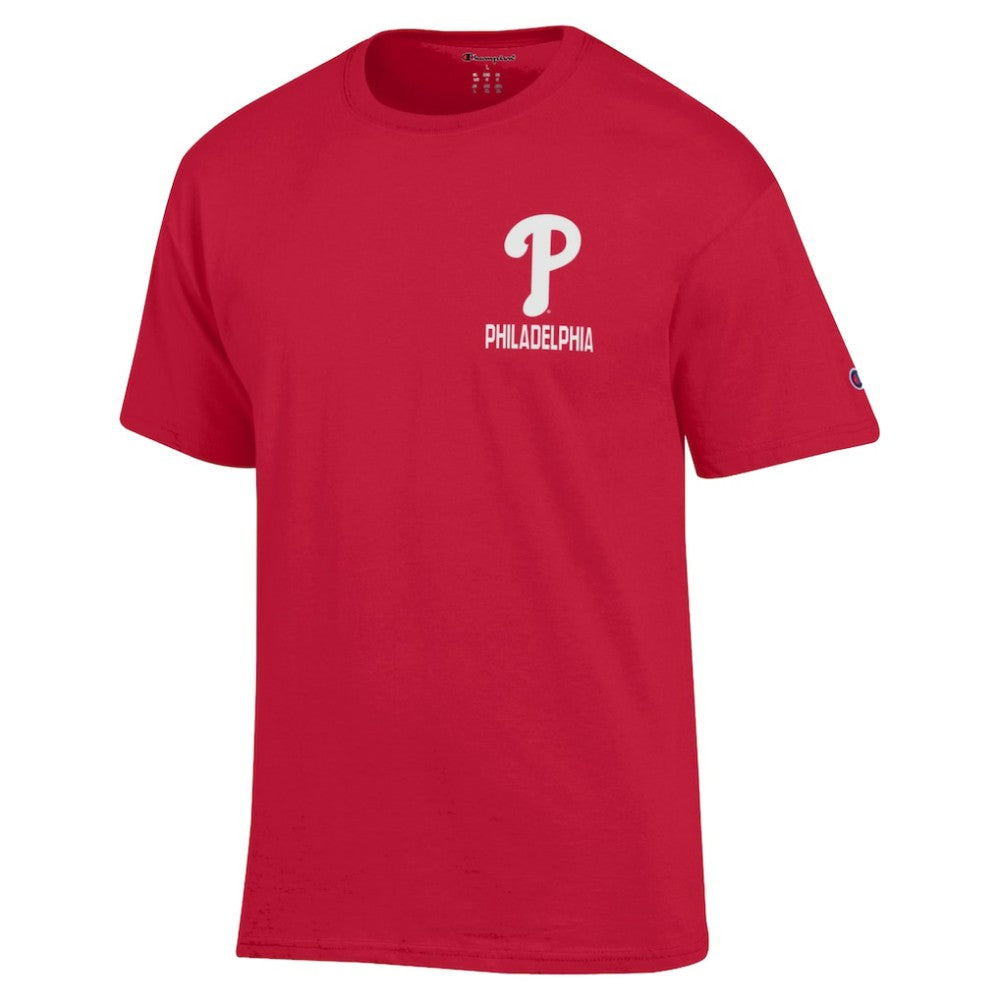 Red Philadelphia Phillies Champion Jersey T-Shirt