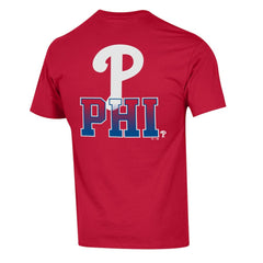 Red Philadelphia Phillies Champion Jersey T-Shirt