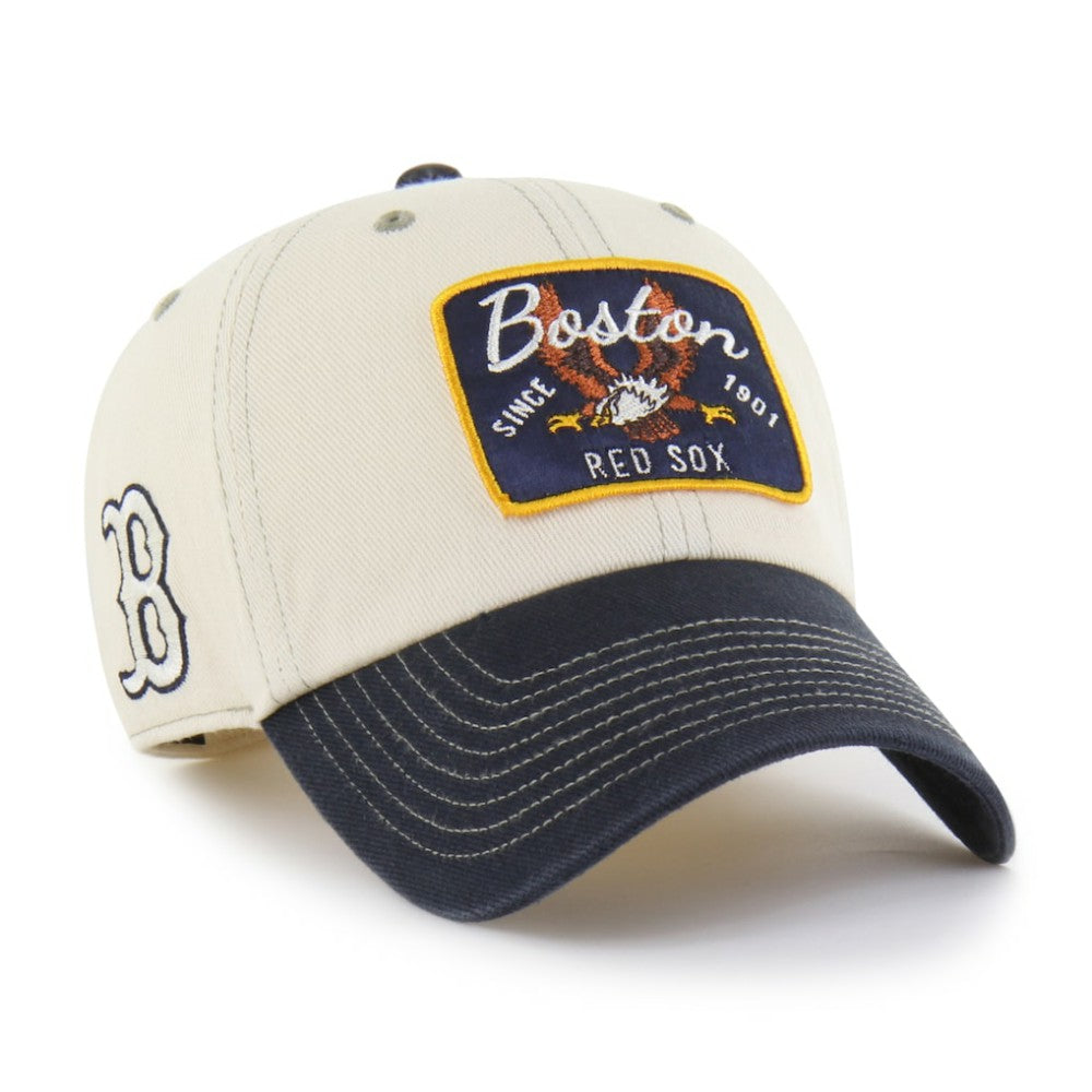 Natural/Navy Boston Red Sox '47 Keepsake Collection Clean Up Adjustable Hat