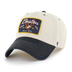 Natural/Navy Boston Red Sox '47 Keepsake Collection Clean Up Adjustable Hat