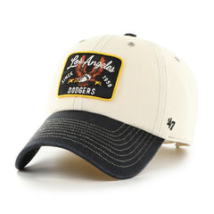 Natural/Black Los Angeles Dodgers '47 Keepsake Collection Clean Up Adjustable Hat
