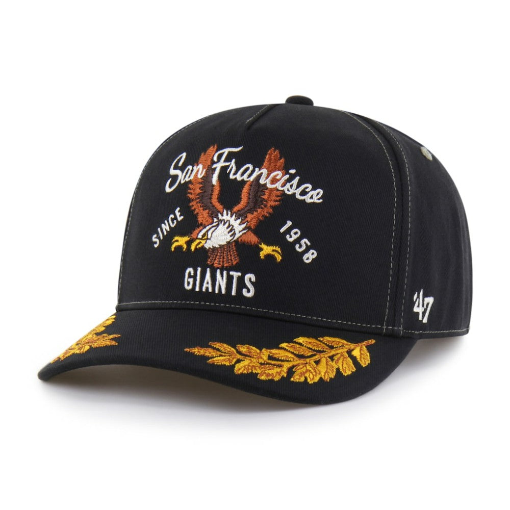 Black San Francisco Giants '47 Keepsake Collection Adjustable Hitch Hat