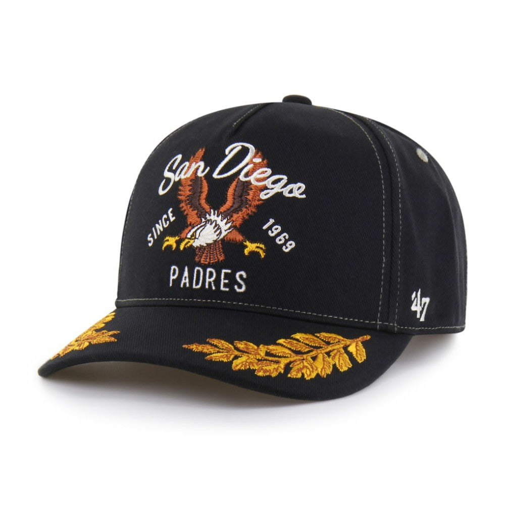Black San Diego Padres '47 Keepsake Collection Adjustable Hitch Hat