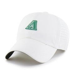 White Arizona Diamondbacks '47 Elevated Greens Clean Up Adjustable Hat