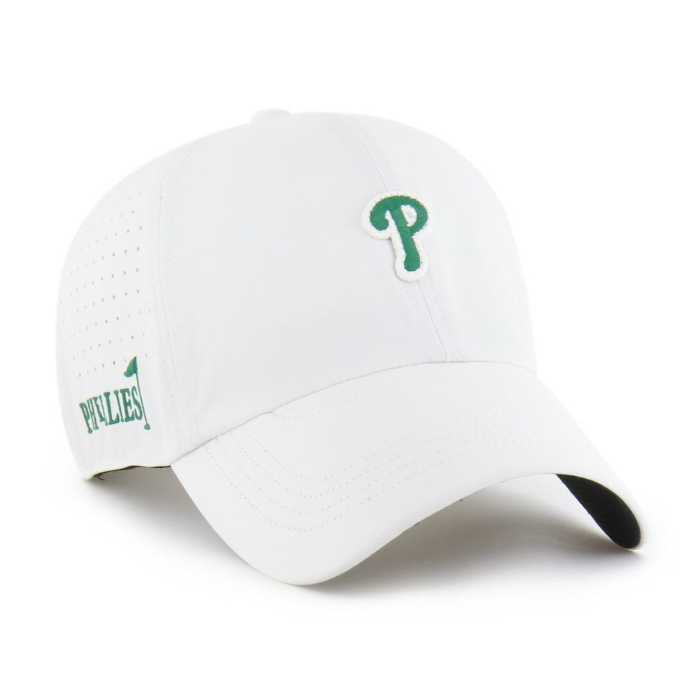 White Philadelphia Phillies '47 Elevated Greens Clean Up Adjustable Hat