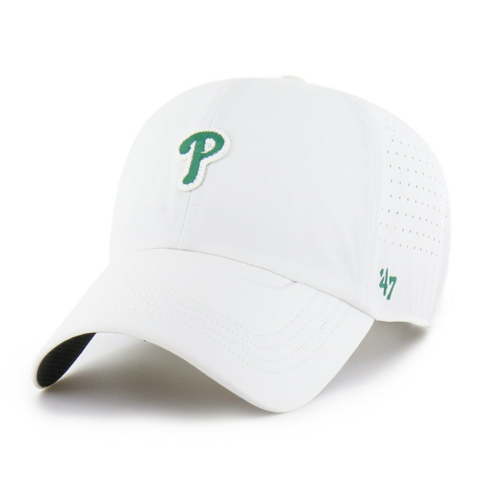 White Philadelphia Phillies '47 Elevated Greens Clean Up Adjustable Hat