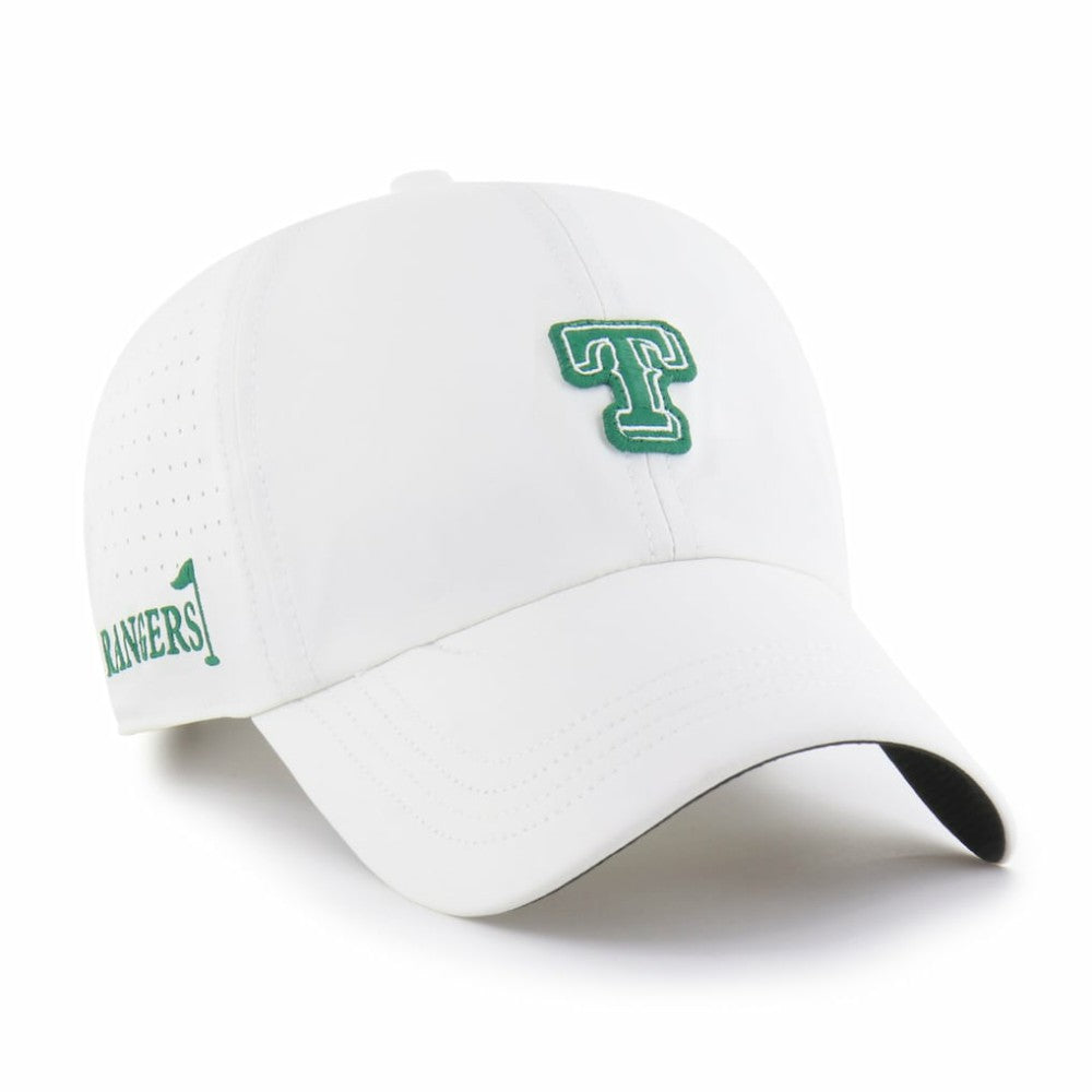 White Texas Rangers '47 Elevated Greens Clean Up Adjustable Hat