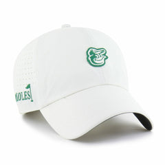 White Baltimore Orioles '47 Elevated Greens Clean Up Adjustable Hat