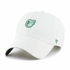 White Baltimore Orioles '47 Elevated Greens Clean Up Adjustable Hat