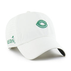 White Cincinnati Reds '47 Elevated Greens Clean Up Adjustable Hat