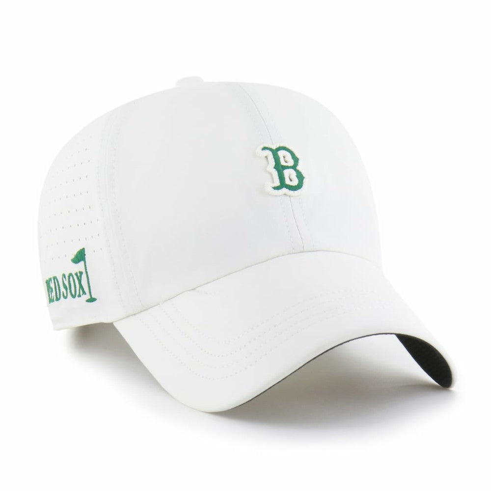 White Boston Red Sox '47 Elevated Greens Clean Up Adjustable Hat