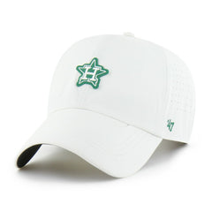 White Houston Astros '47 Elevated Greens Clean Up Adjustable Hat