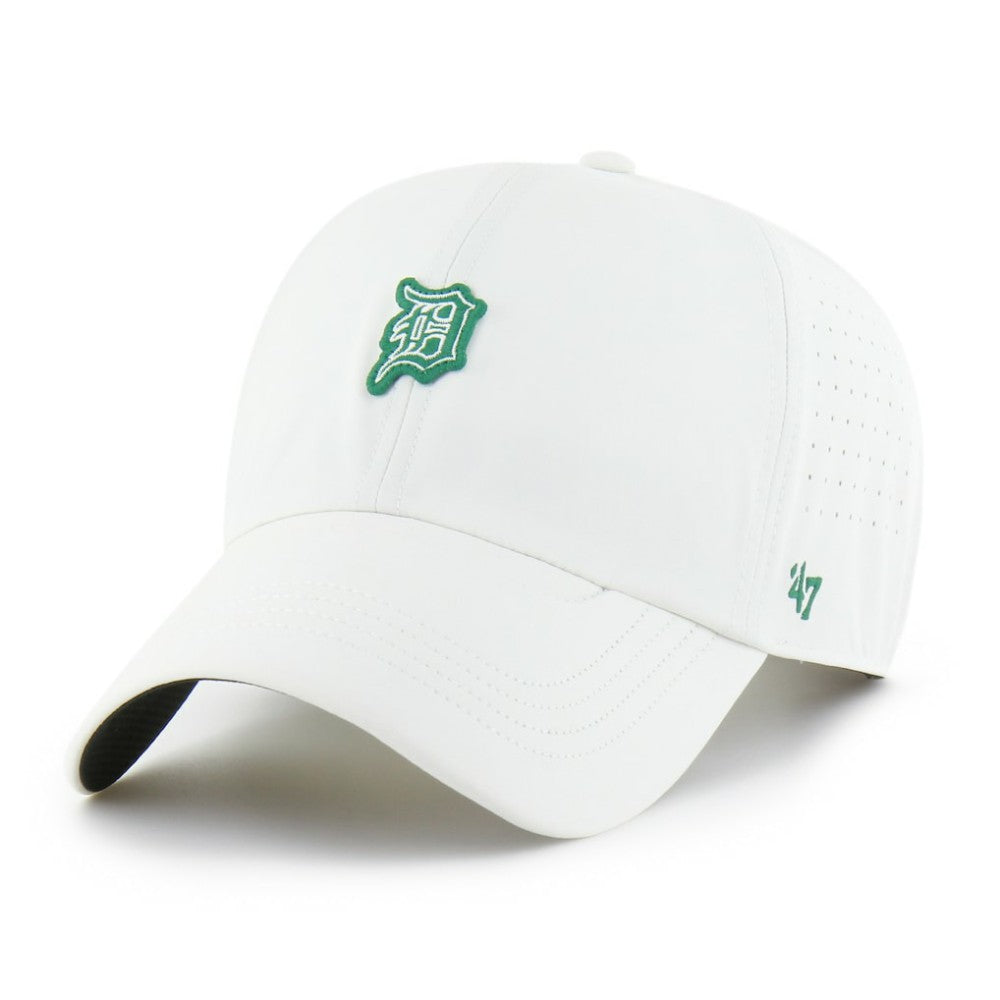 White Detroit Tigers '47 Elevated Greens Clean Up Adjustable Hat