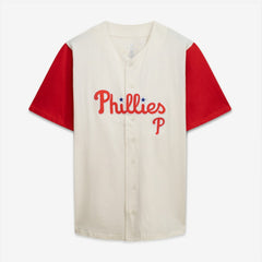 Cream/Red Philadelphia Phillies Profile Big & Tall Two-Color Fashion Jersey