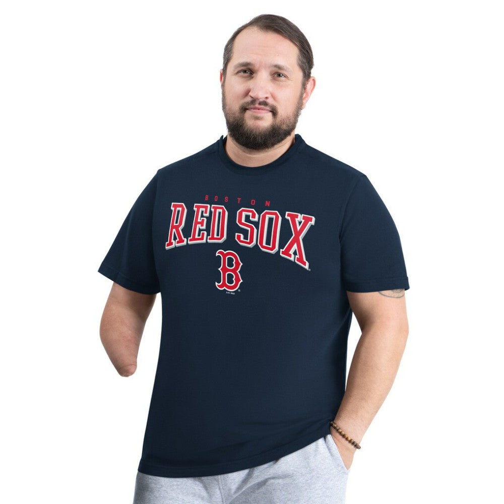 Navy Boston Red Sox G-III Sports by Carl Banks Adaptive Classic Team Spirit T-Shirt