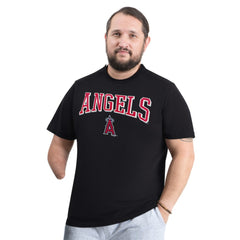 Navy Los Angeles Angels G-III Sports by Carl Banks Adaptive Classic Team Spirit T-Shirt