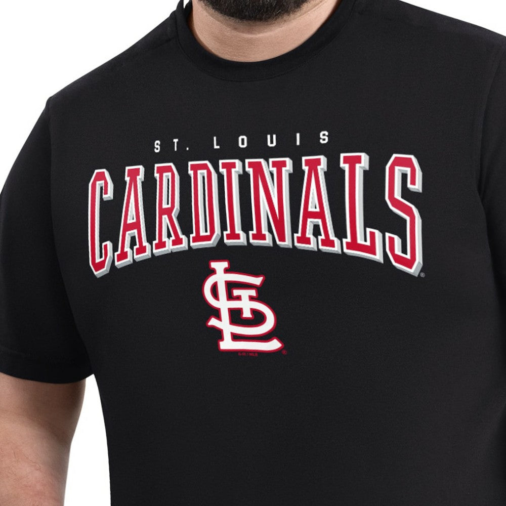 Navy St. Louis Cardinals G-III Sports by Carl Banks Adaptive Classic Team Spirit T-Shirt