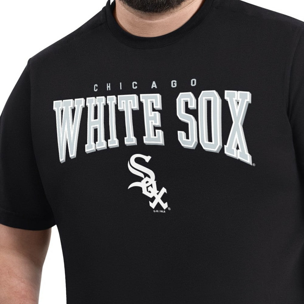 Black Chicago White Sox G-III Sports by Carl Banks Adaptive Classic Team Spirit T-Shirt