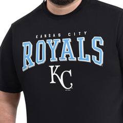 Black Kansas City Royals G-III Sports by Carl Banks Adaptive Classic Team Spirit T-Shirt