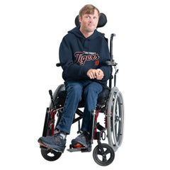 Navy Detroit Tigers G-III Sports by Carl Banks Adaptive Lockup Fleece Hoodie