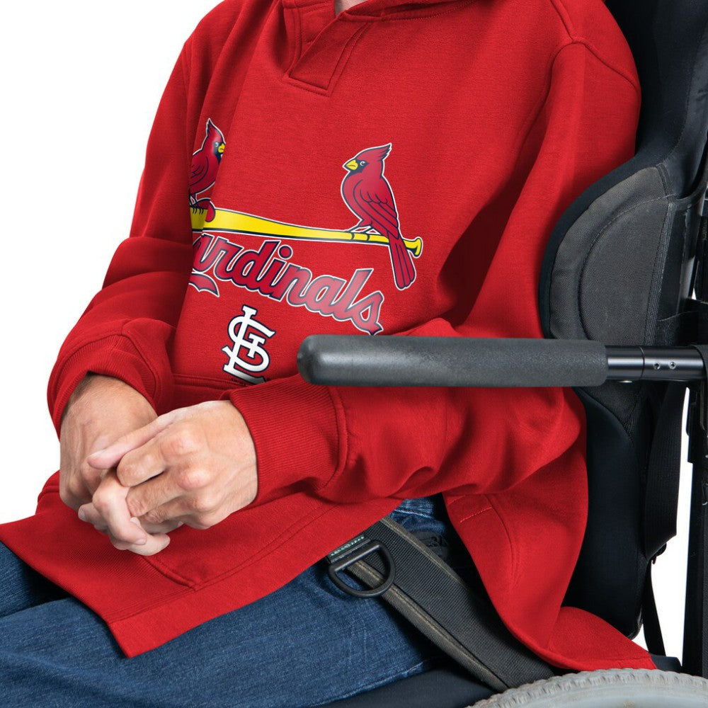 Red St. Louis Cardinals G-III Sports by Carl Banks Adaptive Lockup Fleece Hoodie
