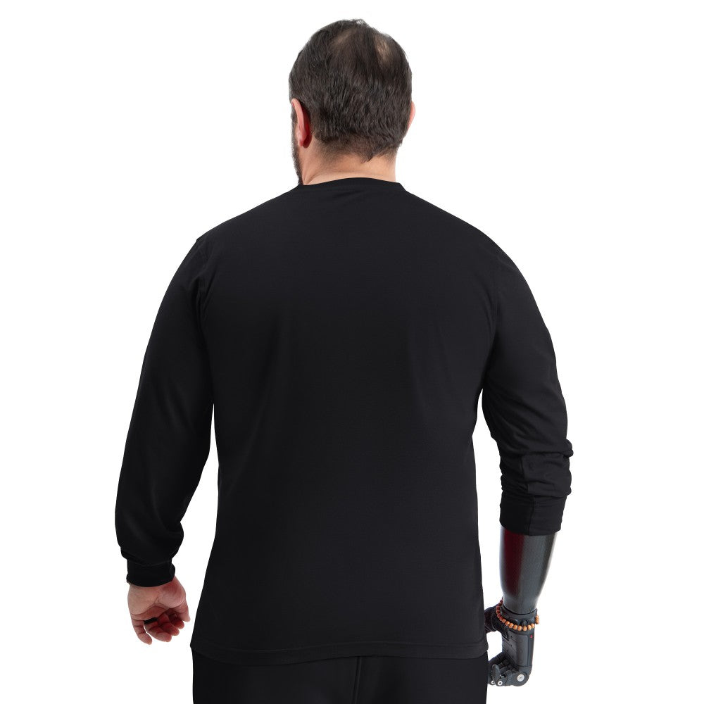 Black San Francisco Giants G-III Sports by Carl Banks Adaptive Long Sleeve T-Shirt