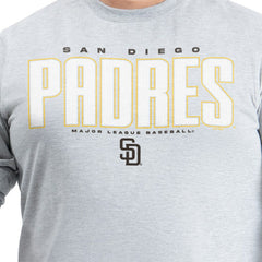 Gray San Diego Padres G-III Sports by Carl Banks Adaptive Long Sleeve T-Shirt