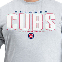 Gray Chicago Cubs G-III Sports by Carl Banks Adaptive Long Sleeve T-Shirt