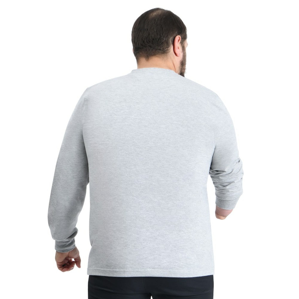 Gray Athletics G-III Sports by Carl Banks Adaptive Long Sleeve T-Shirt