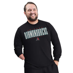 Black Arizona Diamondbacks G-III Sports by Carl Banks Adaptive Long Sleeve T-Shirt