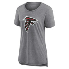 Women's Heritage Custom Name & Number Tri-Blend T-Shirt - Atlanta Falcons T-shirts