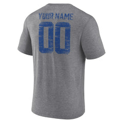 Heritage Custom Name & Number Tri-Blend T-Shirt - Buffalo Bills T-shirts