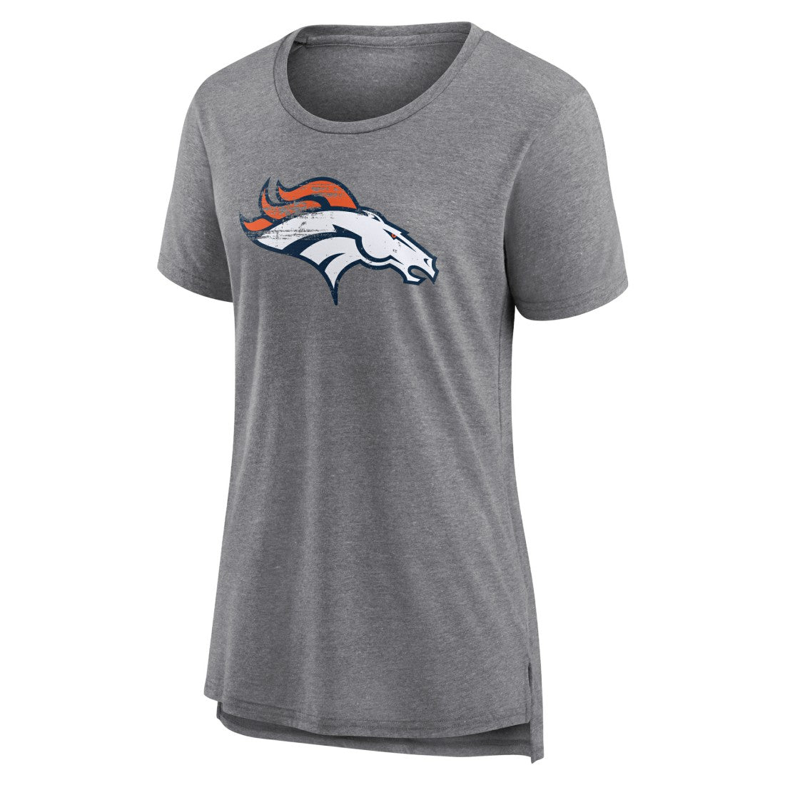 Women's Heritage Custom Name & Number Tri-Blend T-Shirt - Denver Broncos T-shirts