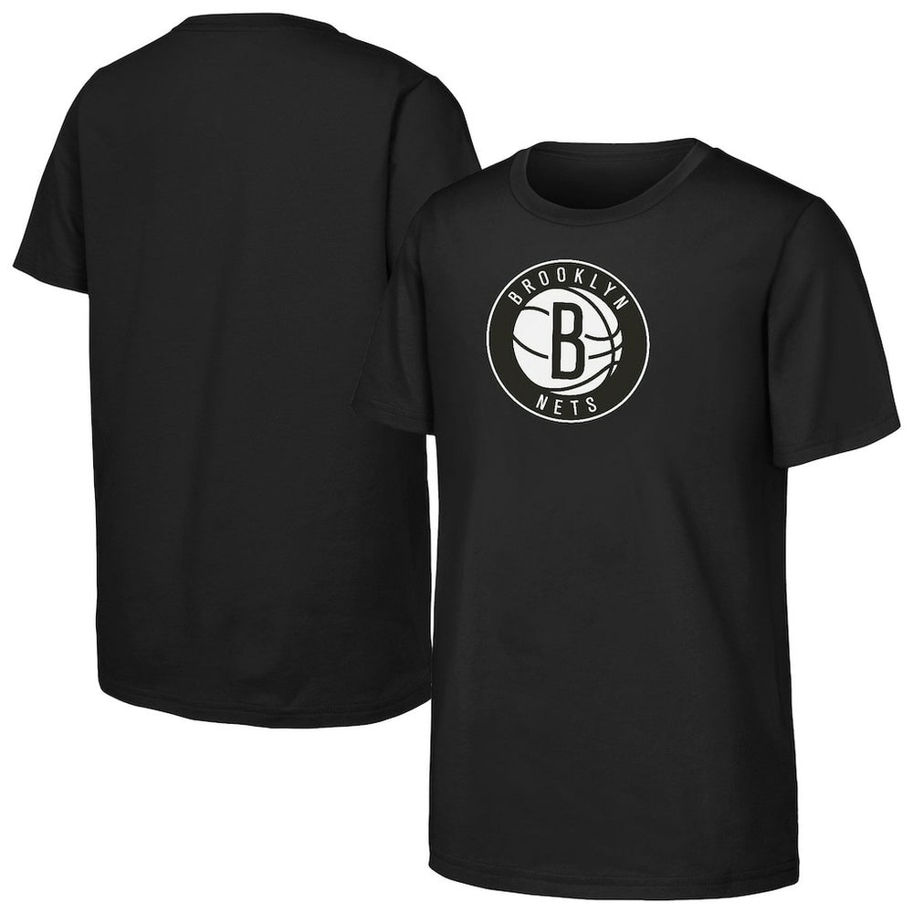 Brooklyn Nets Outerstuff Youth Primary Logo T-Shirt