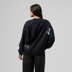 NHL Seattle Kraken Mitchell & Ness Women's Vintage Crewneck Sweatshirt