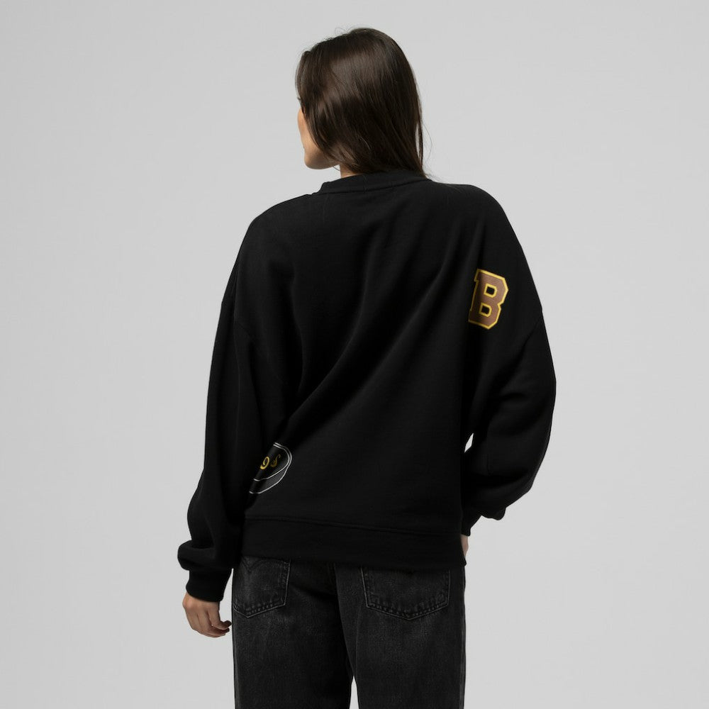 NHL Boston Bruins Mitchell & Ness Women's Vintage Crewneck Sweatshirt
