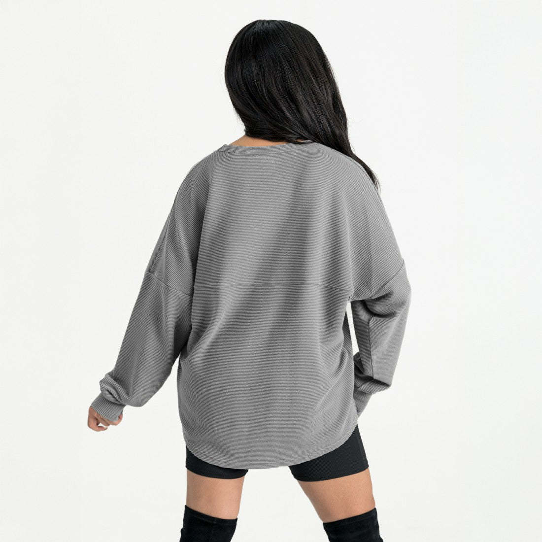 Gameday Couture Women's Oversized Pure Motion Corded Sweatshirt - Tampa Bay Buccaneers Sweatshirts