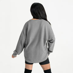Gameday Couture Women's Oversized Sweet Victory Corded Sweatshirt - New Orleans Saints Sweatshirts